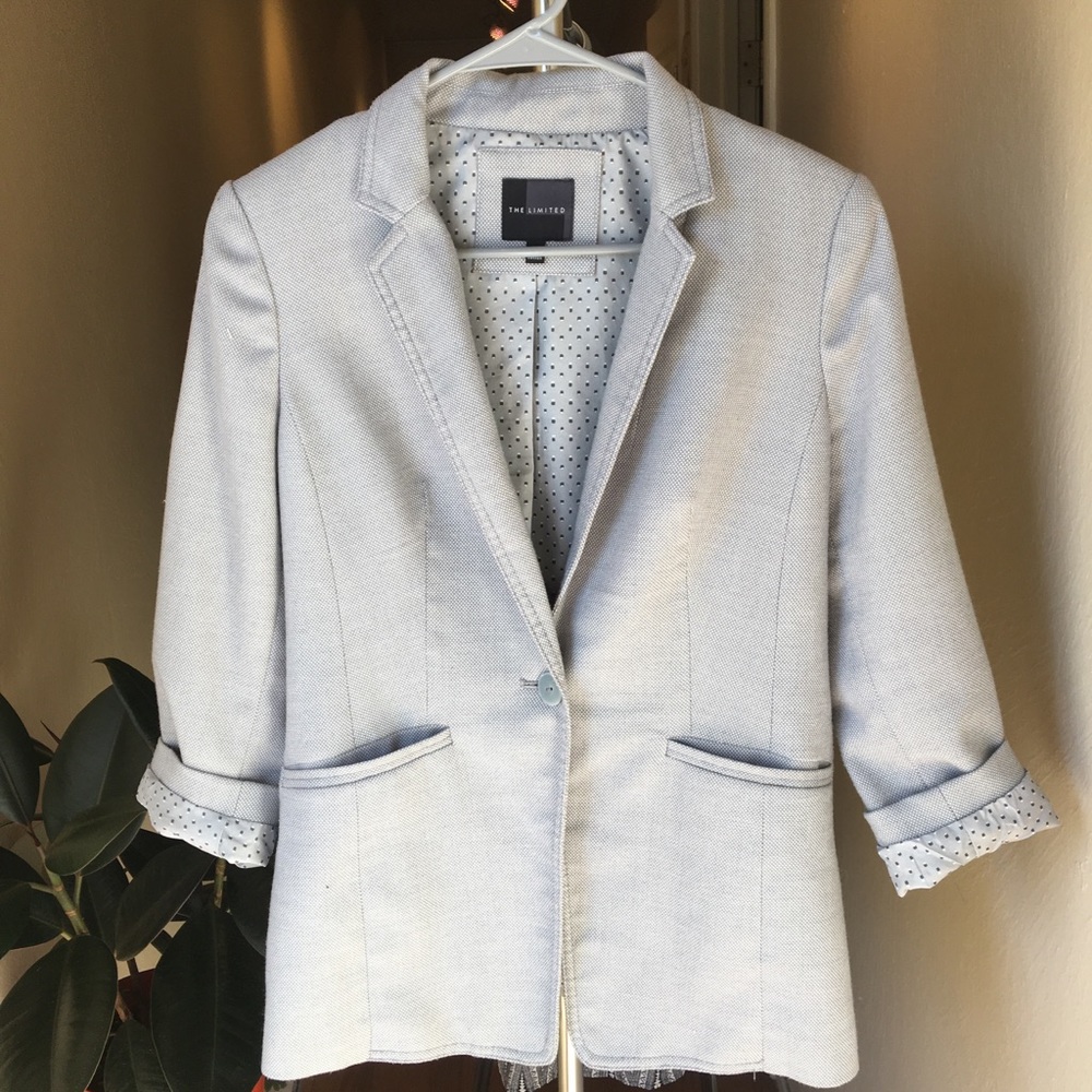The Limited Grey Blazer